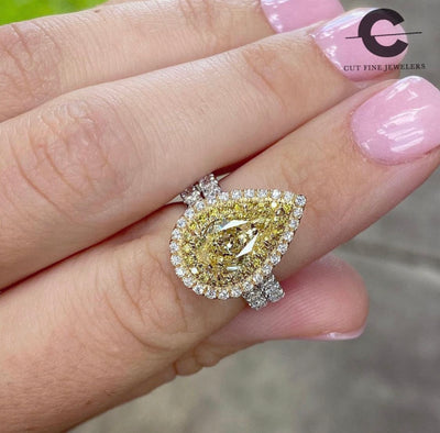 The Radiant Beauty of Yellow Diamond Engagement Rings